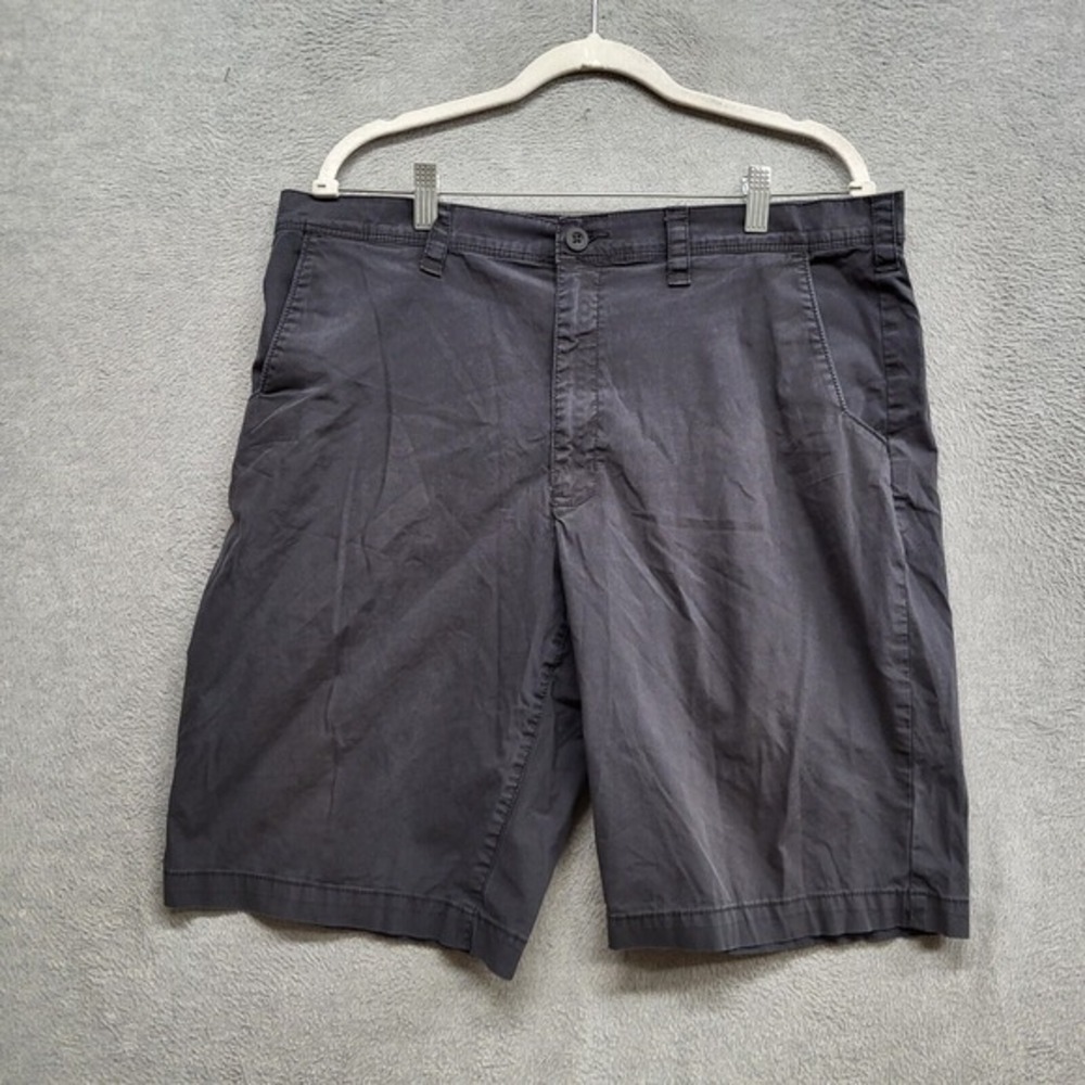Dickies Men Shorts 36‎ Black Chino TempiQ Logo Casual Cotton & Nylon
